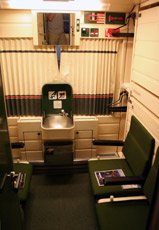Paris to Madrid & Barcelona by trainhotel: Tourist Class sleeper (day mode)