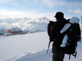 Take the train to Switzerland:  The Muottas Muragl Berghotel, near St Moritz