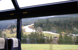 Ski run at Gstaad...