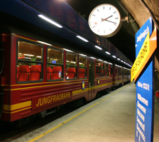 At the Jungfraujoch station