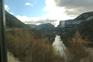 More scenery in southeast France, seen from the Geneva to Paris train
