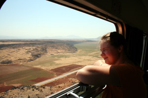 The Toros Express in the Syrian hills