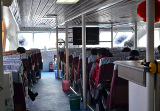 Fast ferry from Fuzhou to Matsu