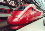 High speed Thalys train from Paris & Brussels to Cologne
