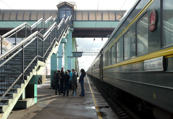 Train 4 to Beijing, at Ulan Ude