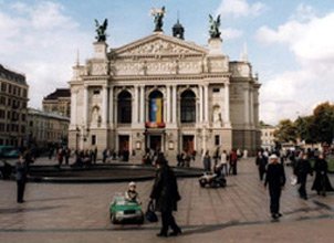 The opera house, Lviv, Ukraine