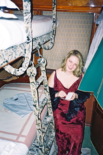 Venice Simplon Orient Express: sleeper compartment - night
