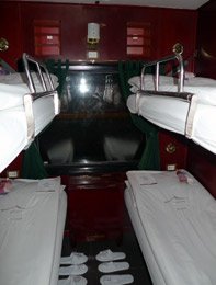 Victoria Express train, 4-berth sleeper