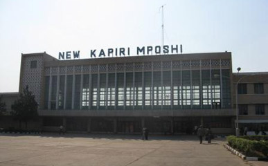 Kapiri Mposhi station on Tazara