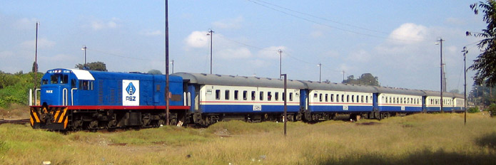 Kitwe-Kapiri Mposhi-Lusaka-Livingstone train, Zambia