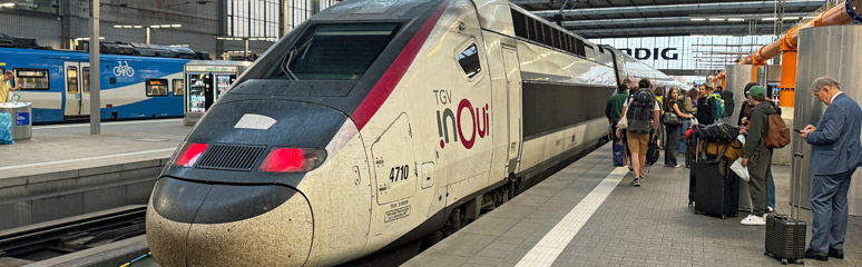 TGV Duplex from Munich to Paris