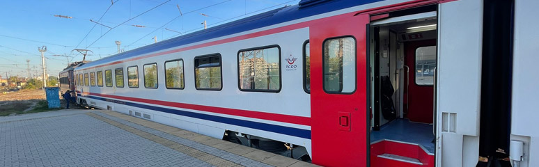 The Sofia to Istanbul train