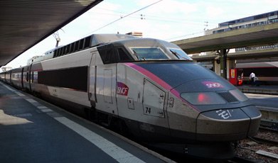 TGV in latest livery