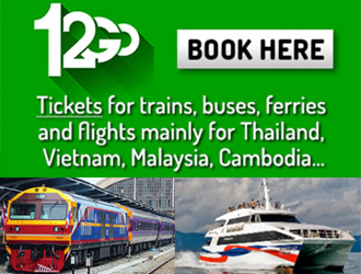 Buy tickets for train, bus, ferry in Malaysia & Thailand