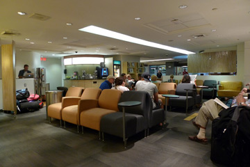 VIA Business Lounge at Montreal Central Station
