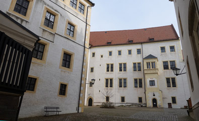 Colditz prisoners courtyard
