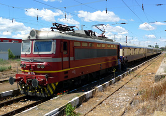The Danube Express at Kazanlak, Bulgaria