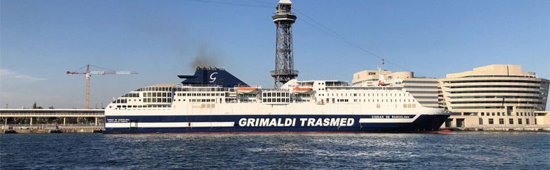 Trasmed ferry from Barcelona to Mallorca
