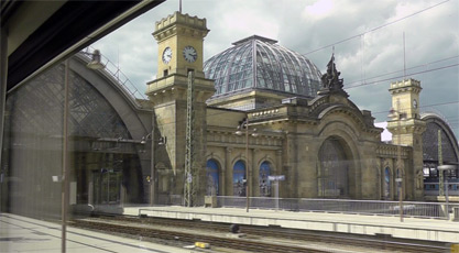 Dresden's impressive station
