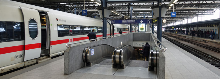 Brussels Midi platforms 5 & 6