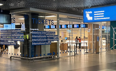 Brussels Midi international ticket office