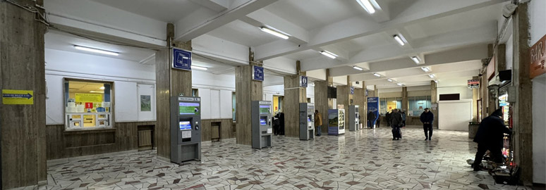 Bucharest Nord ticket office