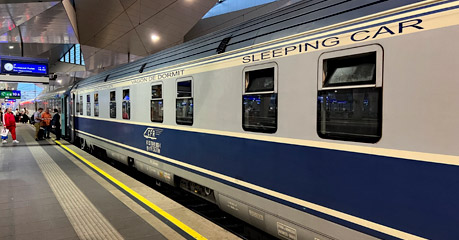 Dacia Express sleeper at Vienna