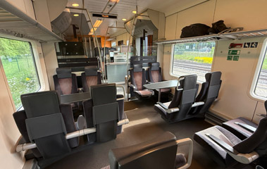 2nd class the Estonian train