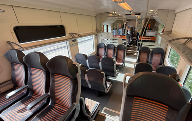 2nd class the Estonian train