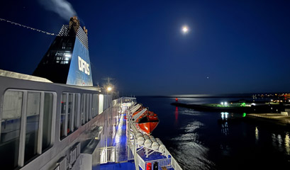 Princess of Norway (now Princess Seaways) at Newcastle