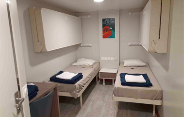 Cabin on Newhaven-Dieppe ferry