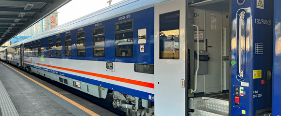 Modern Polish sleeping-car