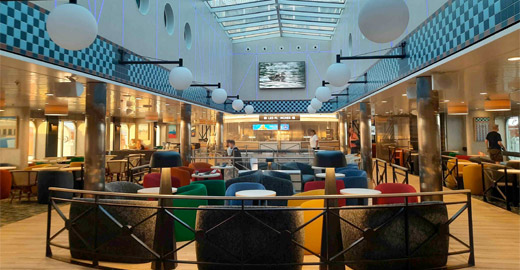 Bar on the Portsmouth to Caen ferry