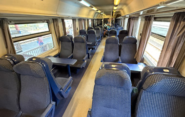 2nd class on a Brasov-Bucharest CFR train