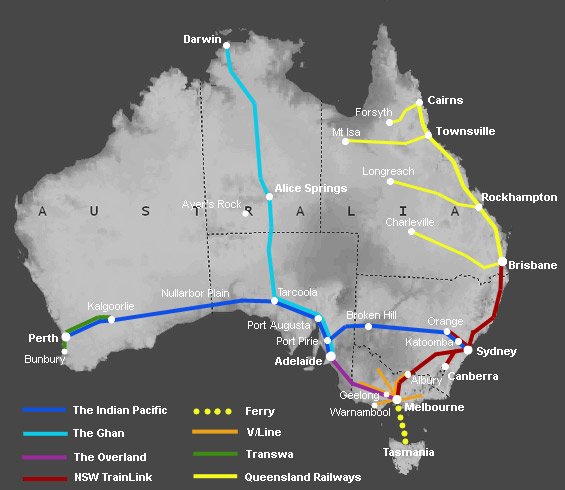 Aust Map 