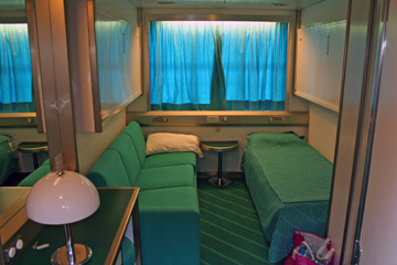 A cabin on Corsica Ferries