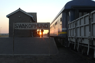 Starline train at Swakopmund