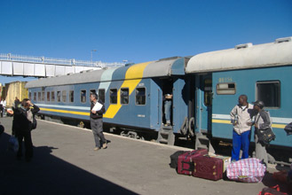 Starline train at Windhoek