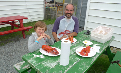 Lobsters for lunch