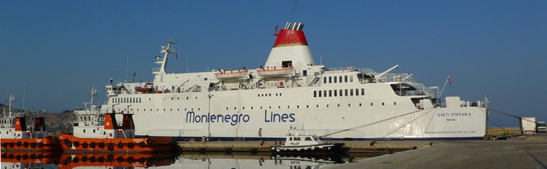 Montenegro Lines ferry from Bar to Bari