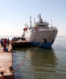 Nile ferry from Aswan to Wadi Halfa in Sudan
