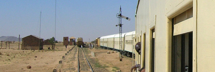 Train from Khartoum to Wadi Halfa