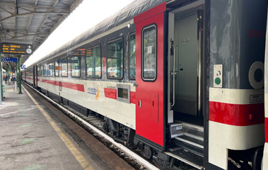 Intercity train at Ventimiglia