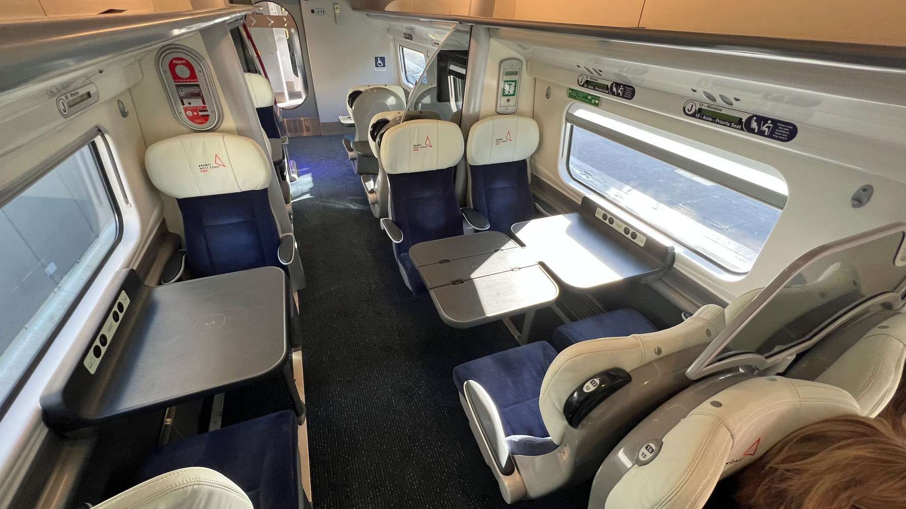First class train travel uk