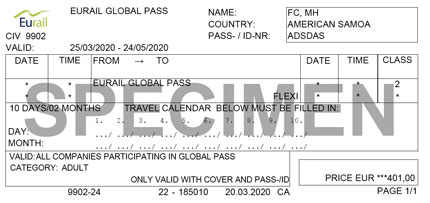 pass eurail seat61 flexi