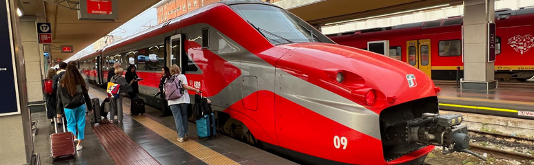 Trenitalia's Frecciarossa high-speed train