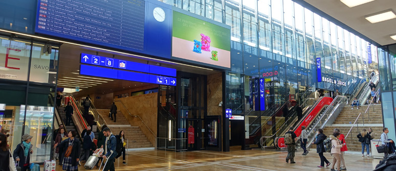 Geneva station interior