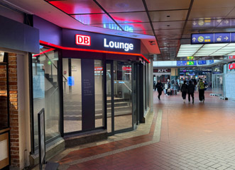 DB Lounge entrance