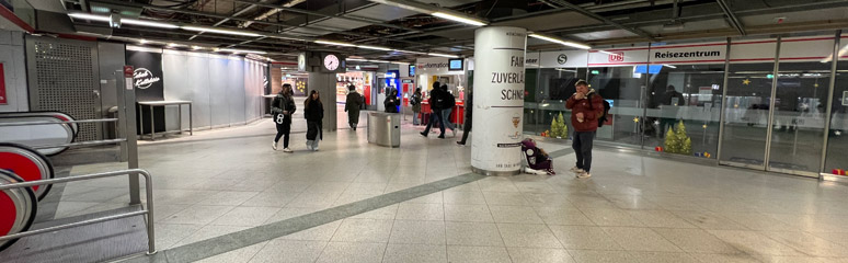 Munich Ost information counter