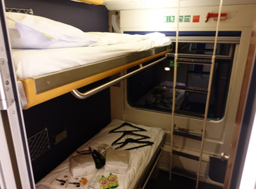 Nightjet deluxe sleeper, 2-bed